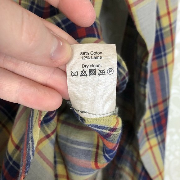 Madewell Rivet Thread Cargo Workshirt Rhoda Plaid - Picture 7 of 8